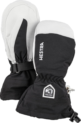 HESTRA Jr. Army Leather Heli Ski Mitt