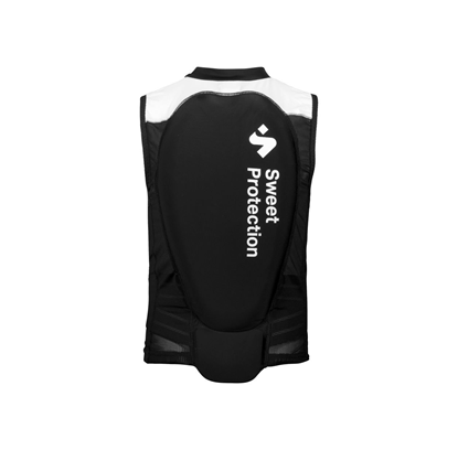 SWEET  Back Protector Race Vest Jr. True Black/Snow White