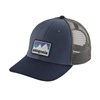 Bilde av PATAGONIA Shop Sticker Patch Lo Pro Trucker Hat Dolomite Blue.