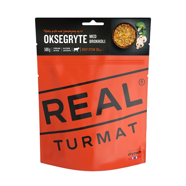 Bilde av REAL TURMAT  Oksegryte m/Brokkoli