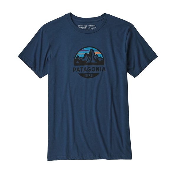 Bilde av PATAGONIA Fitz Roy Scope Organic T-Shirt (M) Stone blue
