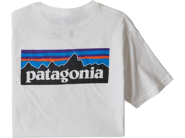 Bilde av PATAGONIA P-6 Logo Organic T-Shirt (M) White