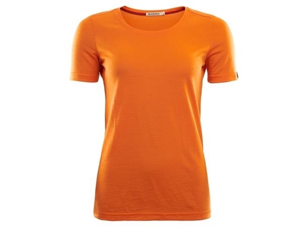 Bilde av ACLIMA Lightwool T-Shirt (W) Orange Popsicle