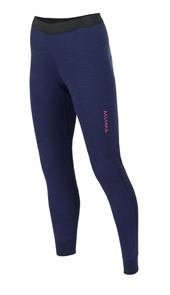 Bilde av ACLIMA Womens Doublewool Long Pants Tornado/Calypso Coral