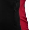 Bilde av ACLIMA Warmwool Mens Hood Sweater W/Zip Jet Black/Marengo/chilli Pepper