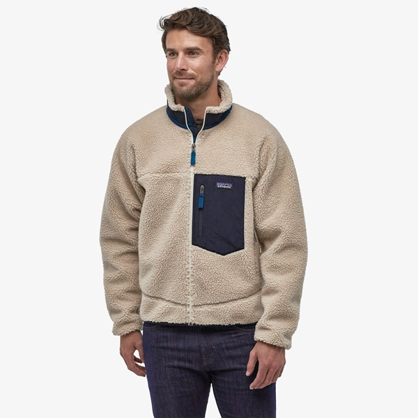 Bilde av PATAGONIA Men's Classic Retro-X Fleece Jacket Natural