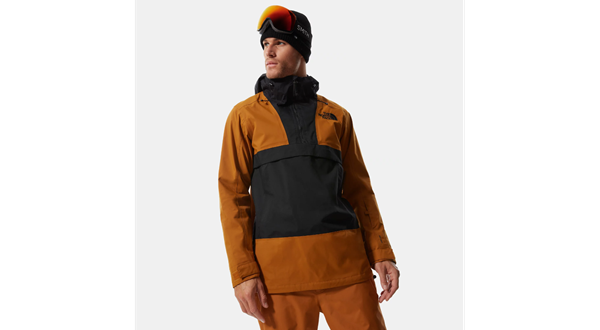 Bilde av THE NORTH FACE Mens Silvani Anorak Timber Tan/Black