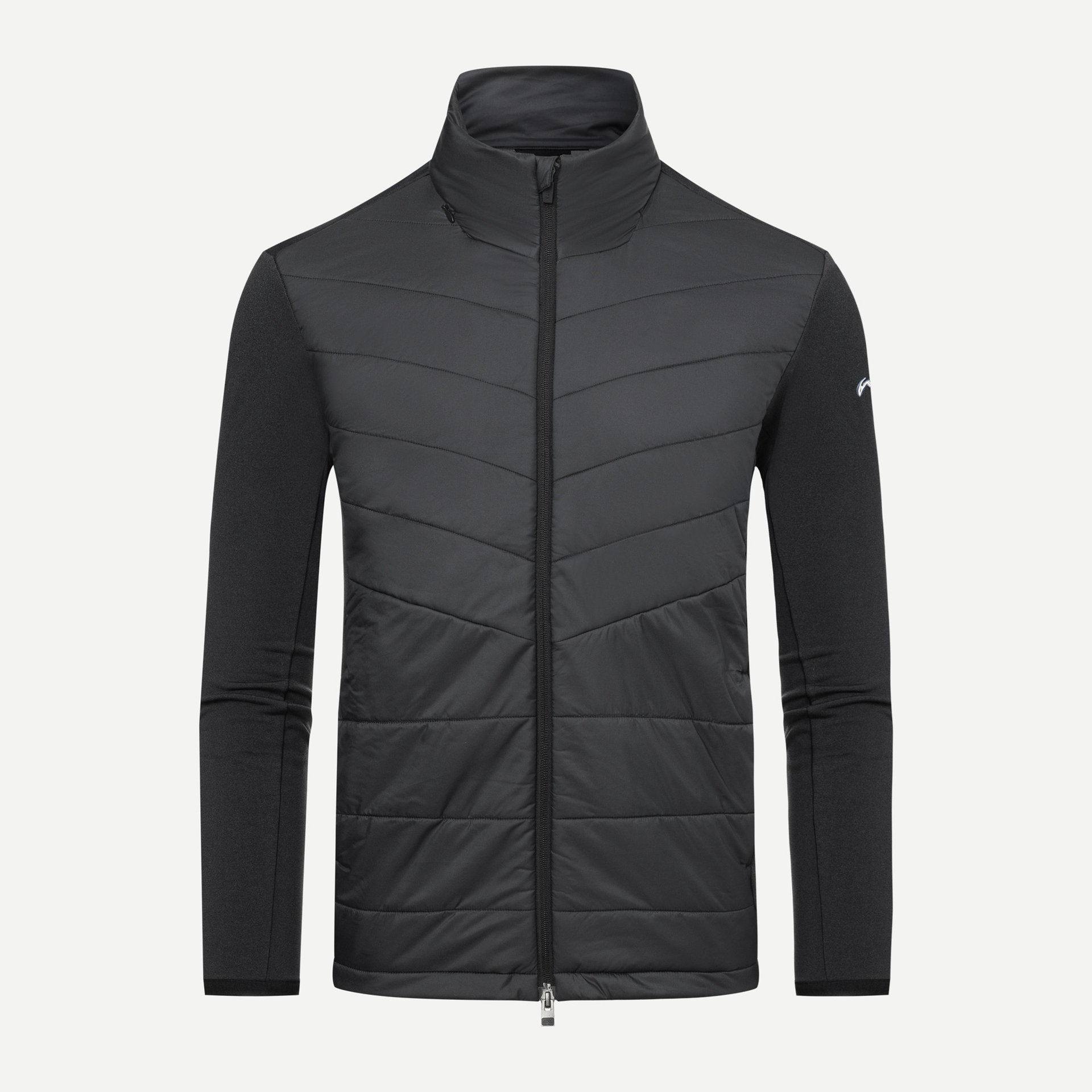 KJUS Mens Badus Midlayer Jacket Black Hemsedal Sport Rask Levering