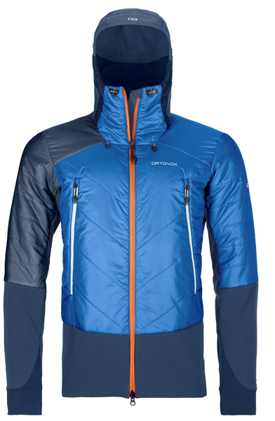 Bilde av ORTOVOX Mens Swisswool Piz Palü Jacket Safety Blue
