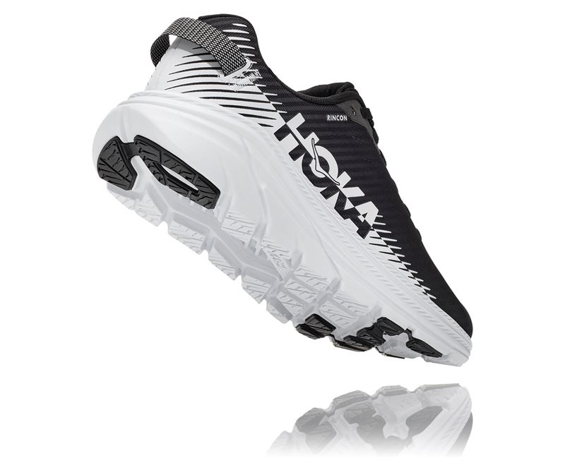HOKA ONE ONE Mens Rincon 2.0 Black/White Hemsedal Sport Sendes samme dag. Hemsedal Sport