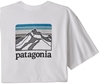 Bilde av PATAGONIA Mens Logo Ridge Pocket Responsibili-Tee White