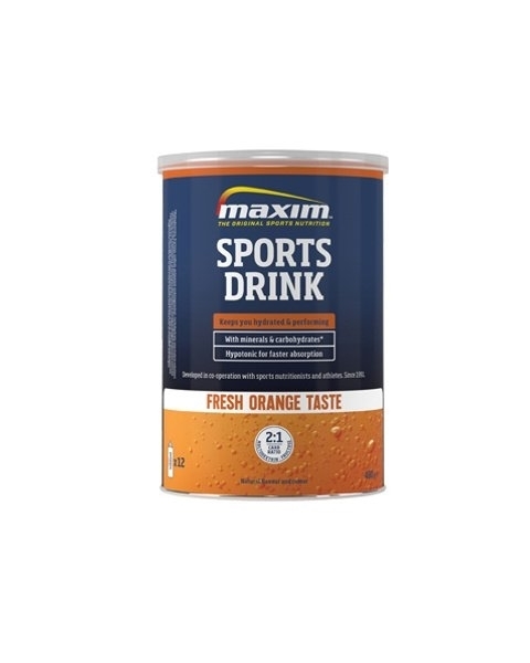 Bilde av MAXIM Sports Drink Fresh Orange 480G
