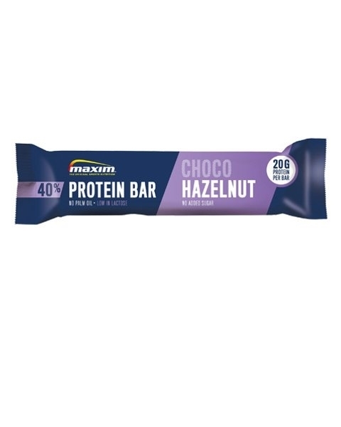 Bilde av MAXIM 40% Protein Bar Hazelnut/Vanilla