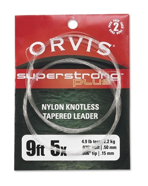 Bilde av ORVIS Superstrong Plus Nylon Knotless Tapered Leader
