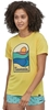 Bilde av PATAGONIA Women's Cap Cool Daily Graphic Shirt Sunset Sets: Pinneaple