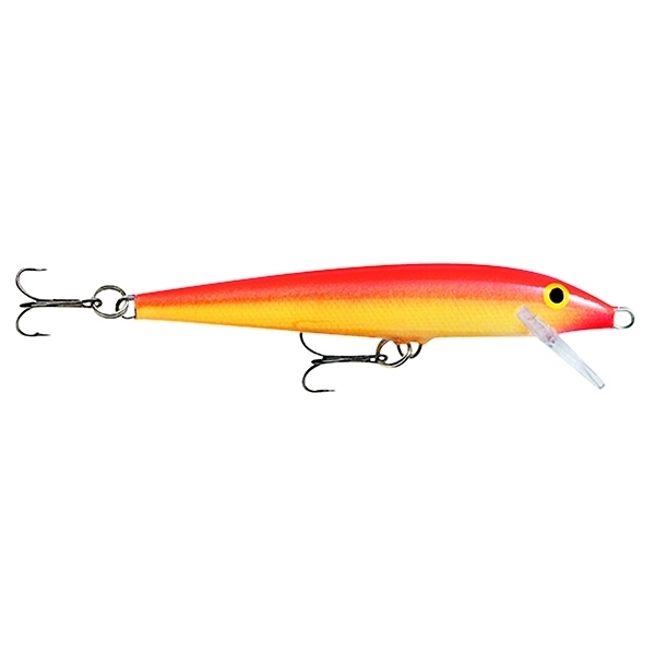Bilde av RAPALA Original Floating F07 Gold Fluorescent Red