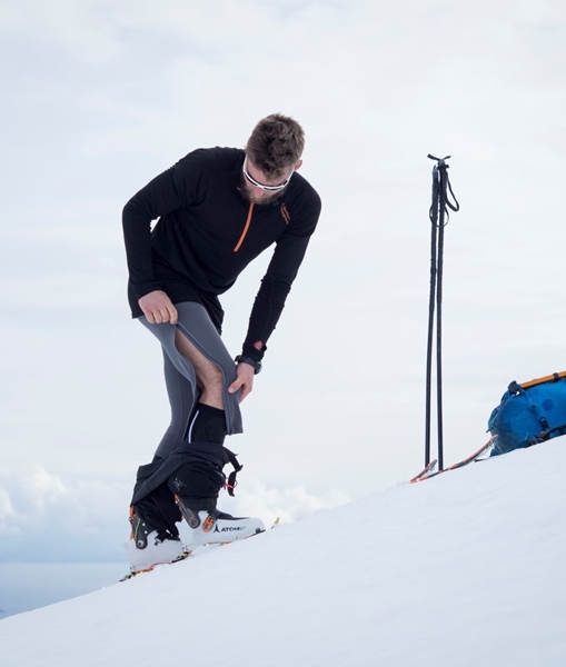 Bilde av NP Ziplongs 3/4(M) Grå