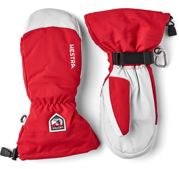 Bilde av HESTRA Heli Ski Female Mitt Red & Offwhite