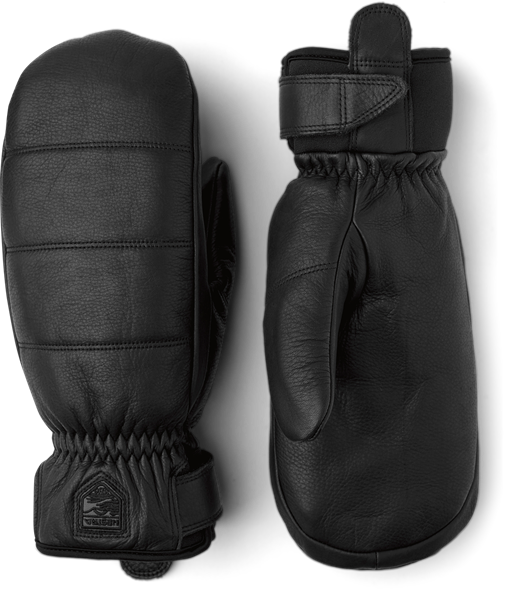 Bilde av HESTRA Alpine Leather Primaloft Mitt Black
