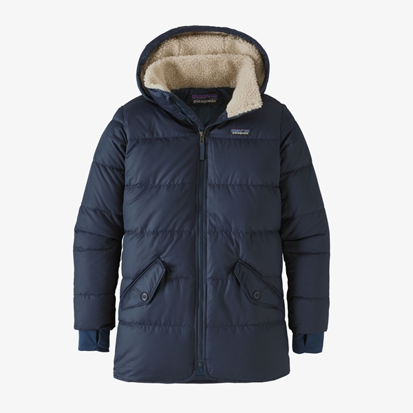 Bilde av PATAGONIA Girl`s Down Parka New Navy