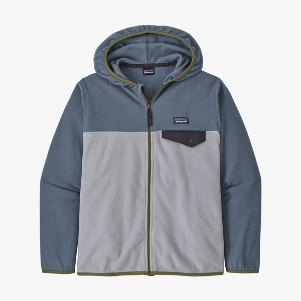 Bilde av PATAGONIA Boy`s Micro Snap TJacket Salt Grey