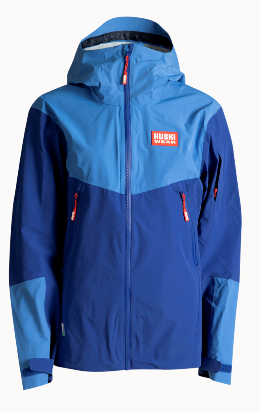HUSKI WEAR Women's Team Shell Jacket Azure Blue Hemsedal Sport Rask Levering Hemsedal Sport