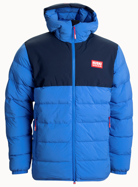 Bilde av HUSKI WEAR Men`s Light Puff Parka Azure Blue