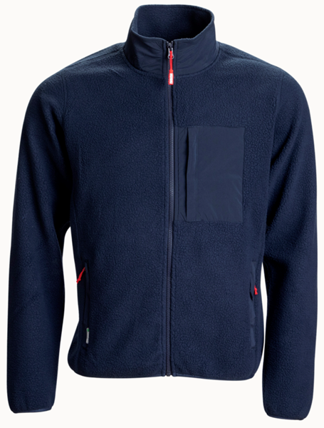 Bilde av HUSKI WEAR Men`s Pile Jacket Navy  Blue