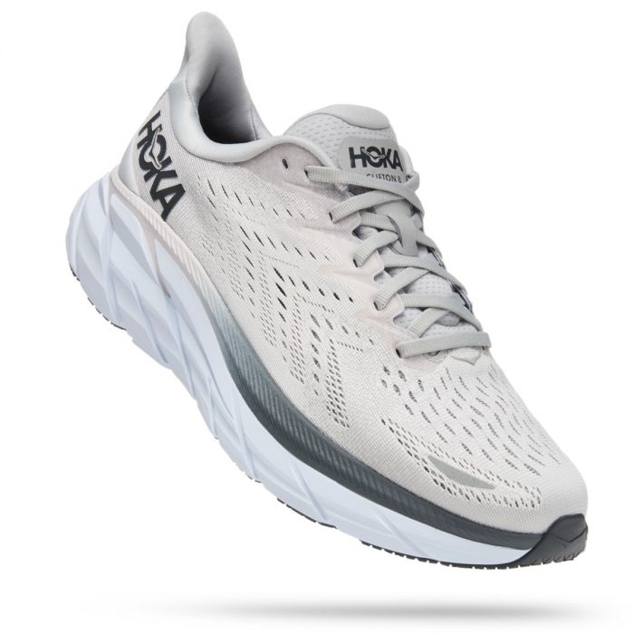 HOKA Men`s Clifton 8 Lunar Rock/Nimbus Cloud Hemsedal Sport Rask