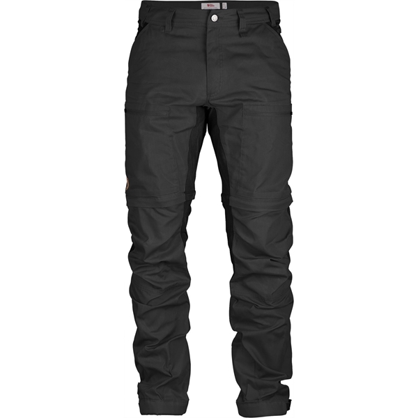 Bilde av FJÄLLRÄVEN Men`s Abisko Lite Trekking Zip-Off Reg. Dark Grey/Black