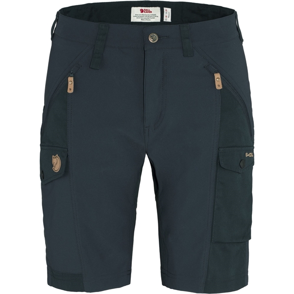 Bilde av FJÄLLRÄVEN Women`s Nikka Shorts Curved Dark Navy