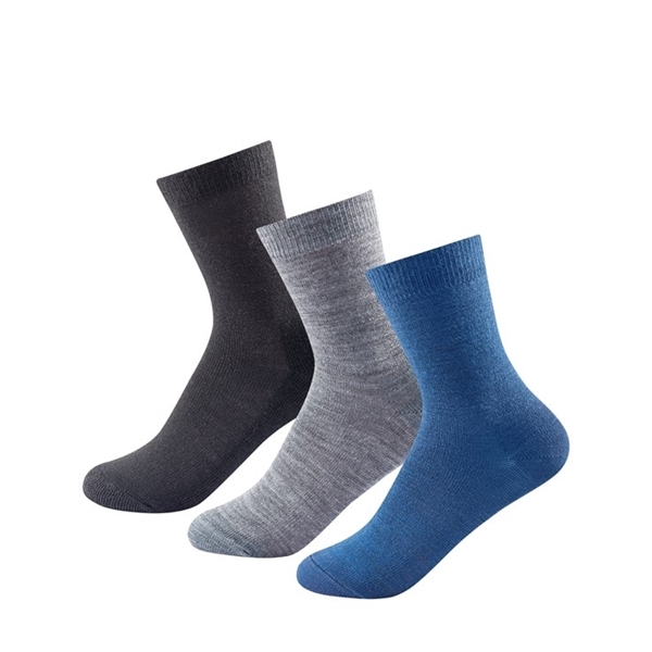 Bilde av DEVOLD Daily Merino Light Sock 3pk Kid Mix