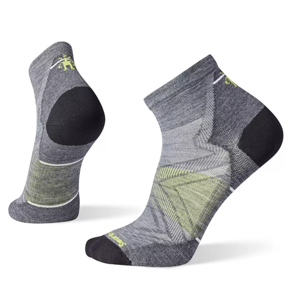 Bilde av SMARTWOOL Run Zero Cushion Ankle Socks Medium Grey