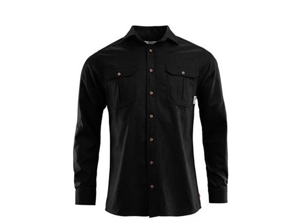 Bilde av ACLIMA Men`s Leisurewool Reborn Shirt Dark Grey Melange