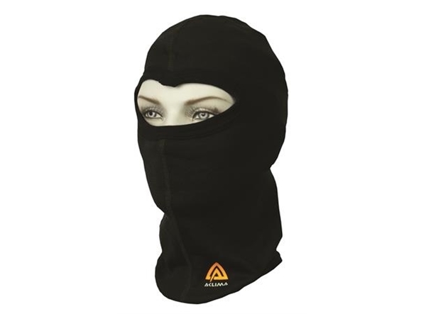 Bilde av ACLIMA Doublewool Balaclava Jet Black