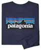 Bilde av PATAGONIA L/S Logo Responsibili-Tee(M) Classic Navy
