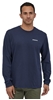 Bilde av PATAGONIA L/S Logo Responsibili-Tee(M) Classic Navy