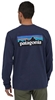 Bilde av PATAGONIA L/S Logo Responsibili-Tee(M) Classic Navy