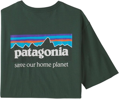 Bilde av PATAGONIA Men`s P-6 Mission Organic T-Shirt Pinyon Green