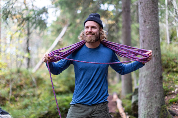 Bilde av NP Crew Longsleeve(M) Blå