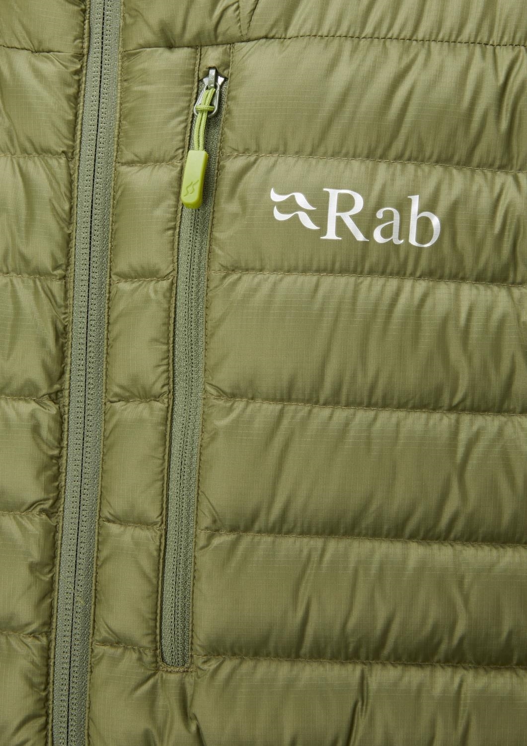 RAB Mens Microlight Alpine Jacket Chlorite Green Hemsedal Sport