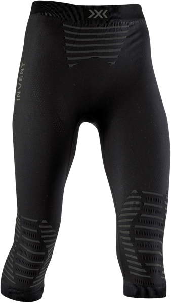 Bilde av X-BIONIC Women`s Invent 4.0 Pants 3/4 Black/Charcoal