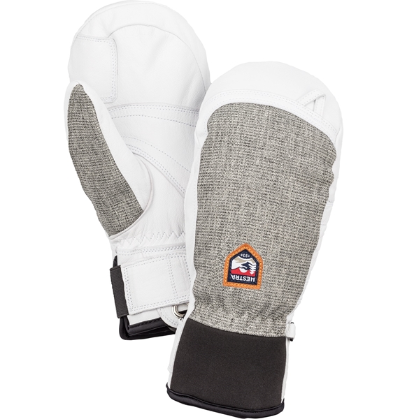 Bilde av HESTRA Women`s Army Leather Patrol Mitt Light Grey