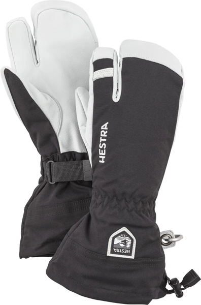 Bilde av HESTRA Army Leather Heli Ski 3-Finger Black