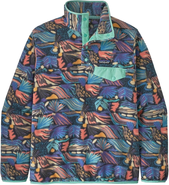 Bilde av PATAGONIA Women`s Lw Synch Snap-T P/O Joy: Pitch Blue