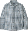 Bilde av PATAGONIA L/S Cotton In Conversion LW Fjord Flannel Shirt(M) Ombre Vintage: Light Plume Grey
