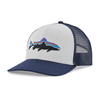 Bilde av PATAGONIA Fitz Roy Trout Trucker Hat White W/New Navy