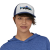 Bilde av PATAGONIA Fitz Roy Trout Trucker Hat White W/New Navy