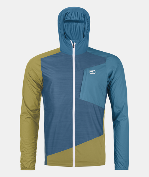 Bilde av ORTOVOX Windbreaker Jacket(M) Petrol blue