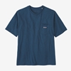 Bilde av PATAGONIA Regenarative Org. Cert. Cotton Lw Pocket Tee(M) Tidepool Blue